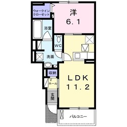 トライスターⅡの物件間取画像